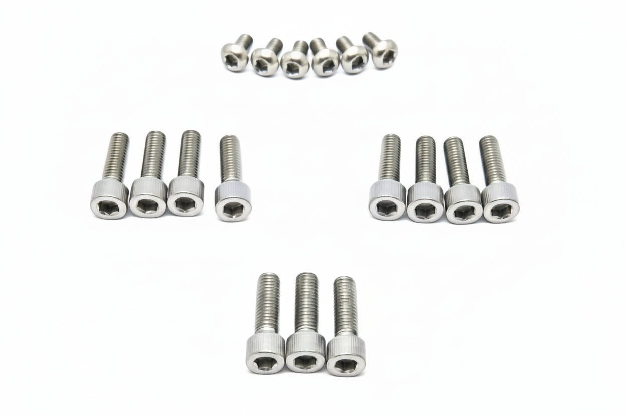 Titanium Bolt Kit Tech Suspension E39 Fork by Formula - MXwraps