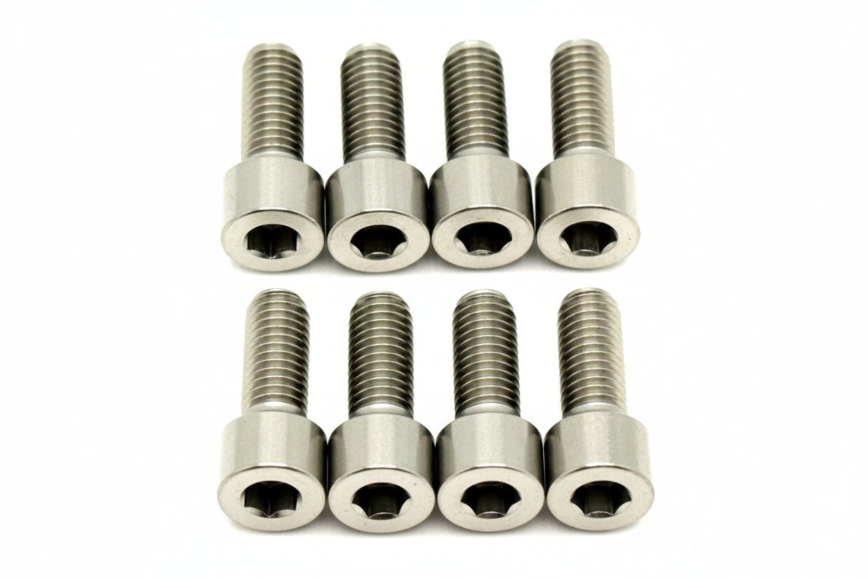 Titanium Stem/ Handlebar Mount Bolts - E - moto - MXwraps