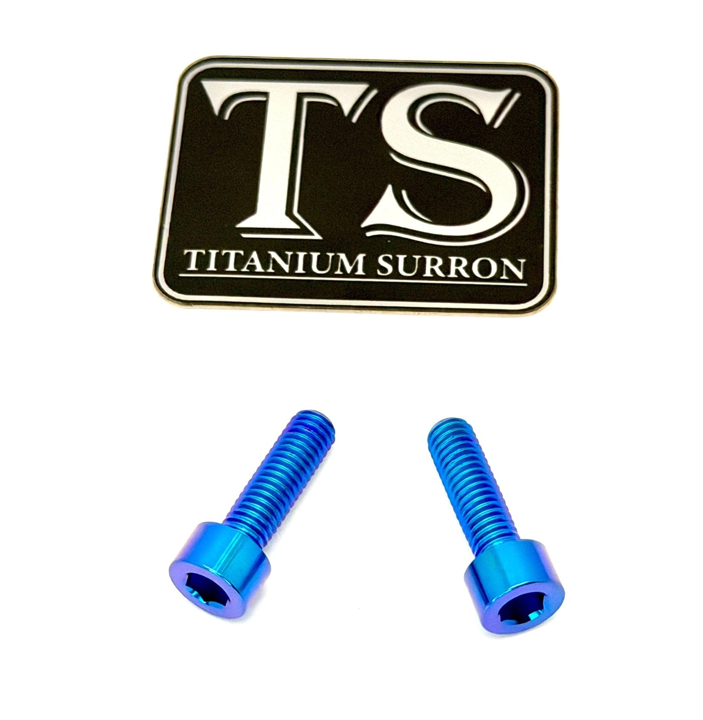 Titanium Upper Frame Bolts Surron/ E-Ride Pro/ 79 Bike - MXwraps