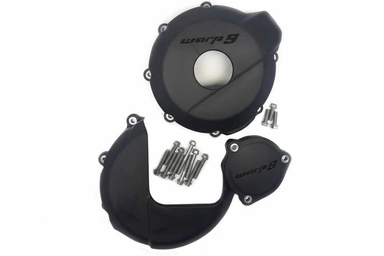 DR650 engine case guards - MXwraps