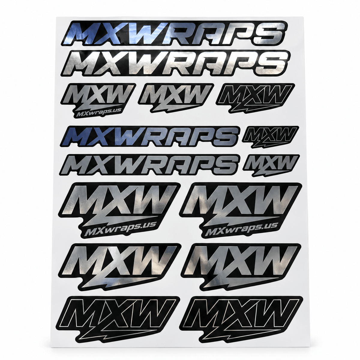 E-Moto Sticker Sheet - MXwraps