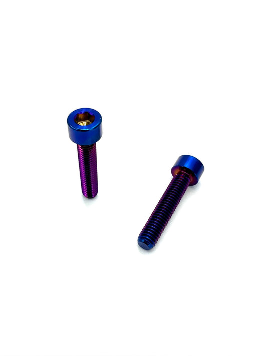 220mm Caliper Adapter Titanium Bolts Blue - Surron Light Bee | Talaria | E - Ride Pro |Ventus | 79 Bike | SRPNT - MXwraps