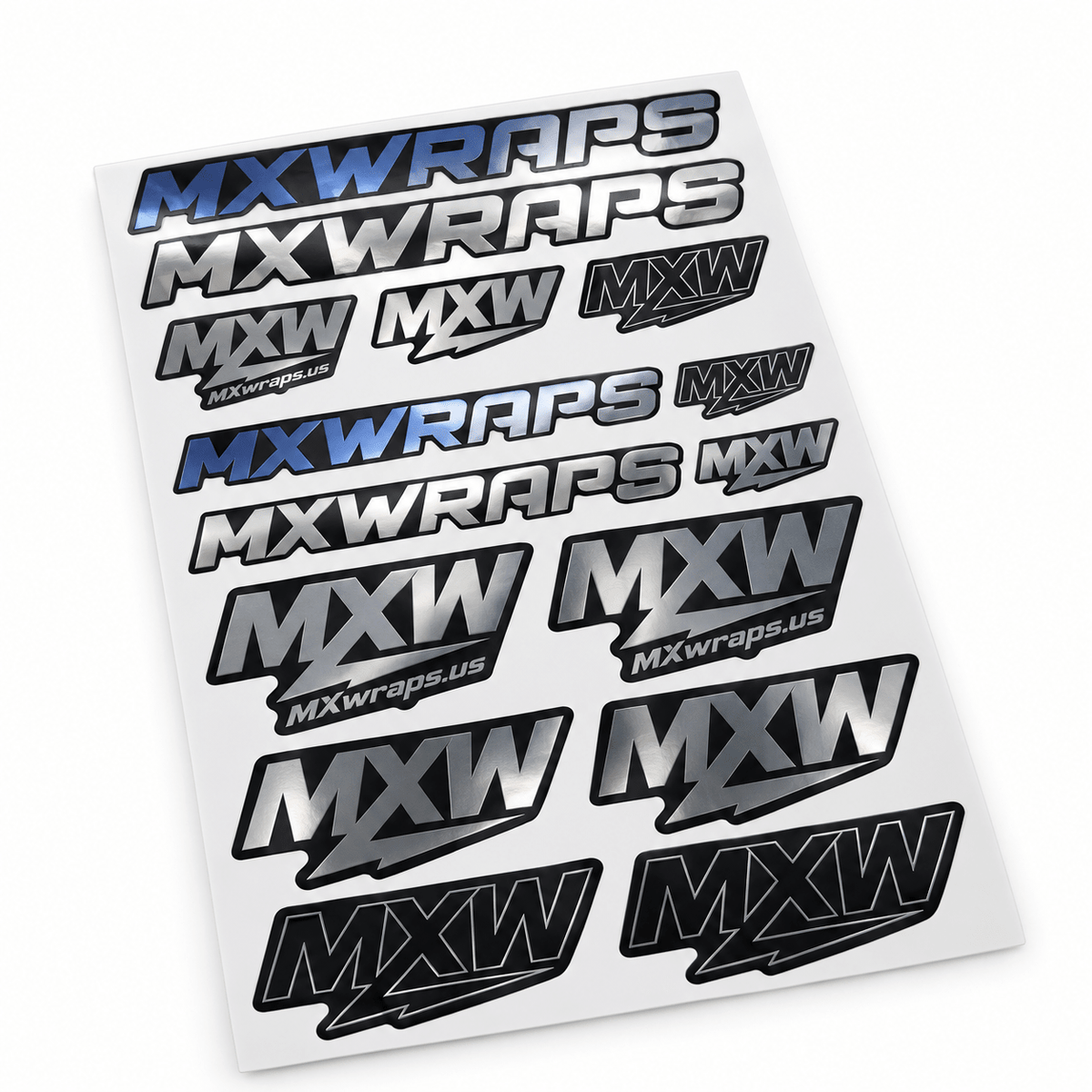 E-Moto Sticker Sheet - MXwraps