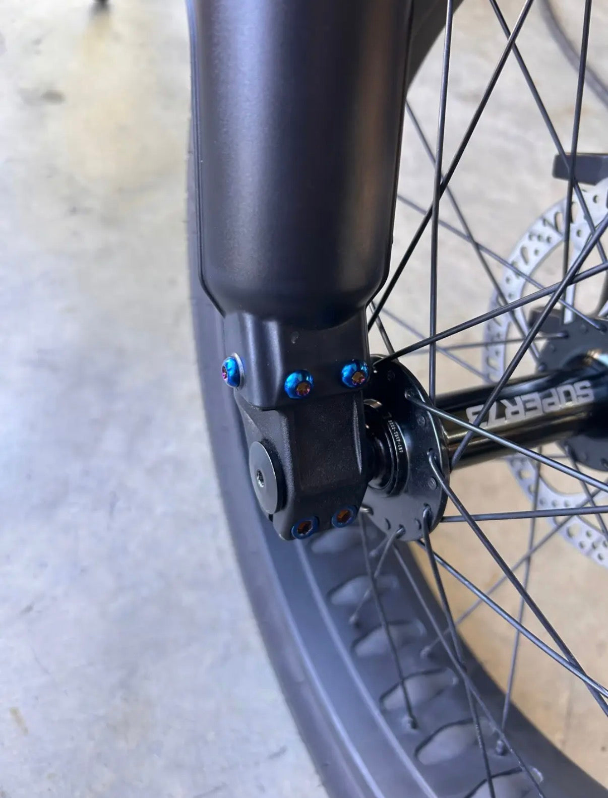 Titanium Fork Guard Bolts(BACKORDER)