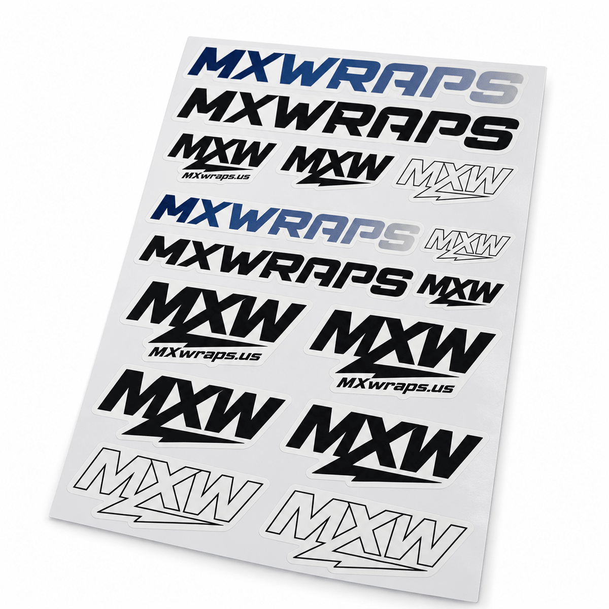 E-Moto Sticker Sheet - MXwraps