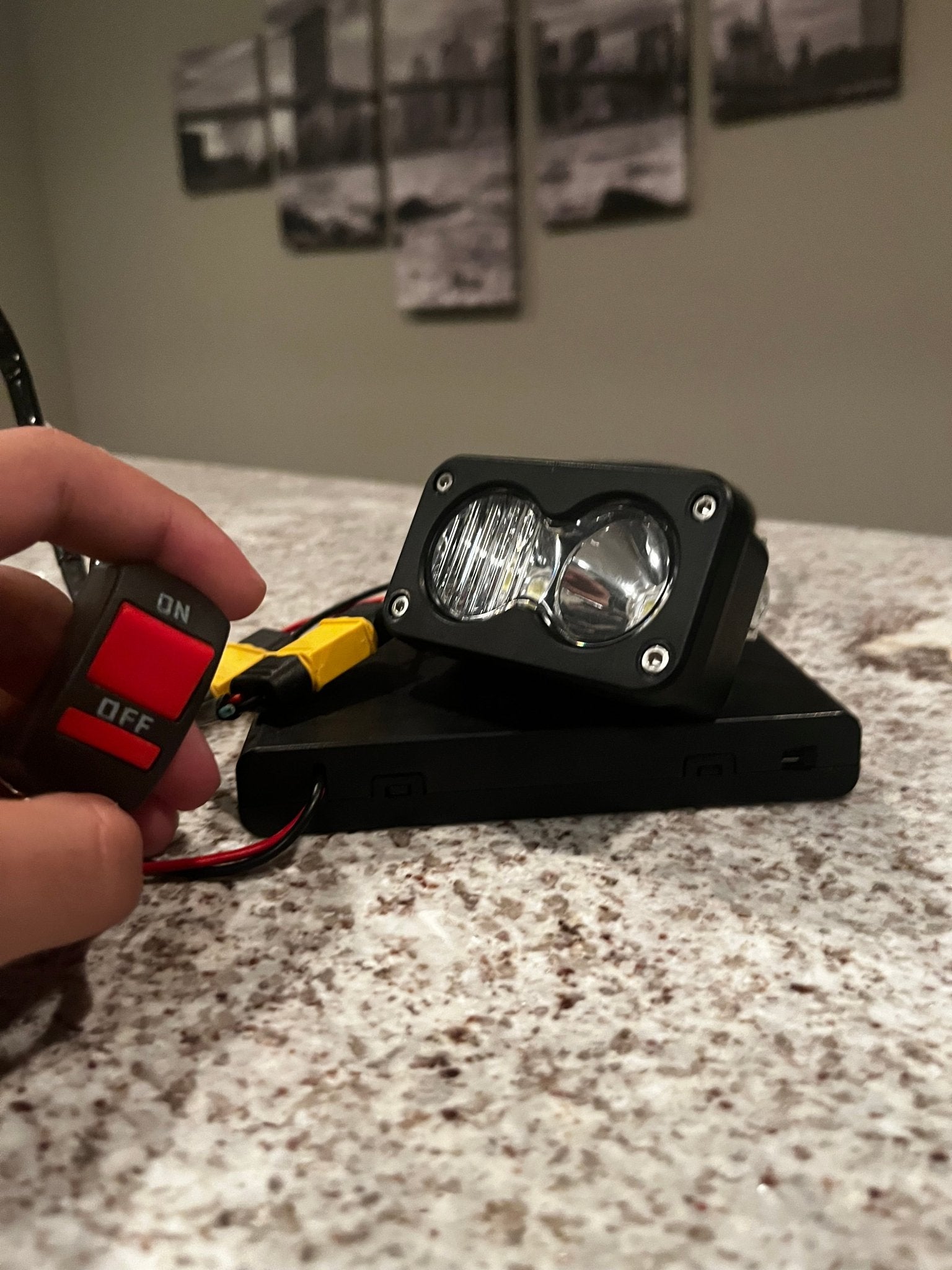 Battery Powered Baja Light - MXwraps
