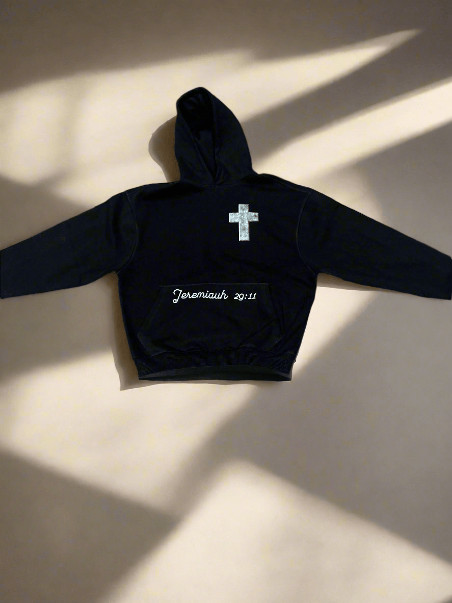 14 OZ black Urban hoodie - MXwraps
