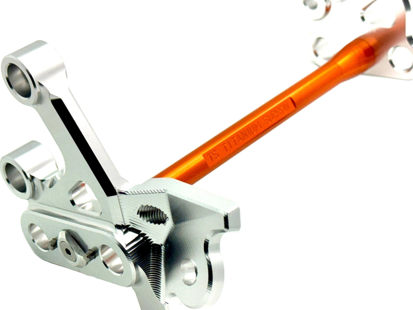 Custom CNC Aluminum Footpeg Bracket Assembly E-Ride Pro - MXwraps