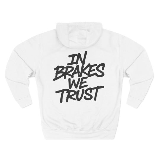 White Brakes Hoodie
