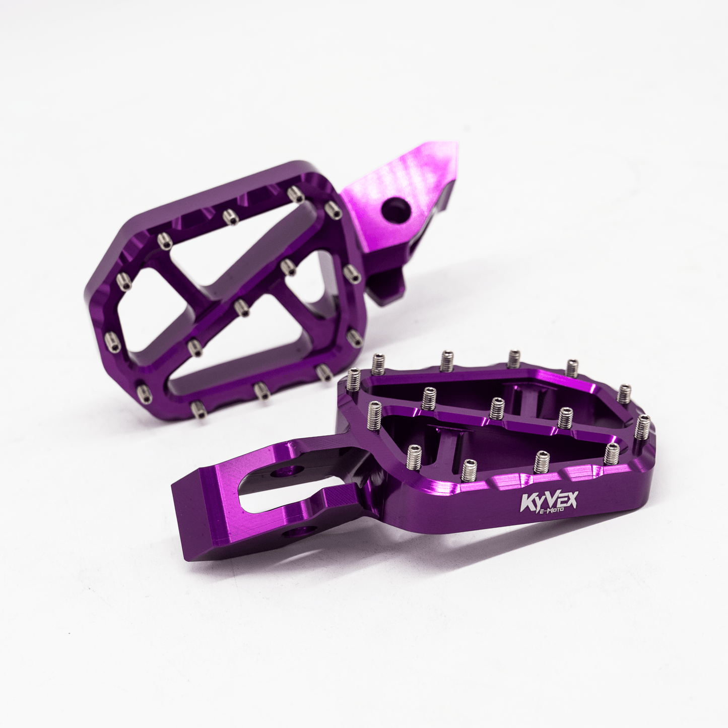 KyVex Billet Wide Foot Pegs - Ultra Bee Compatible - MXwraps