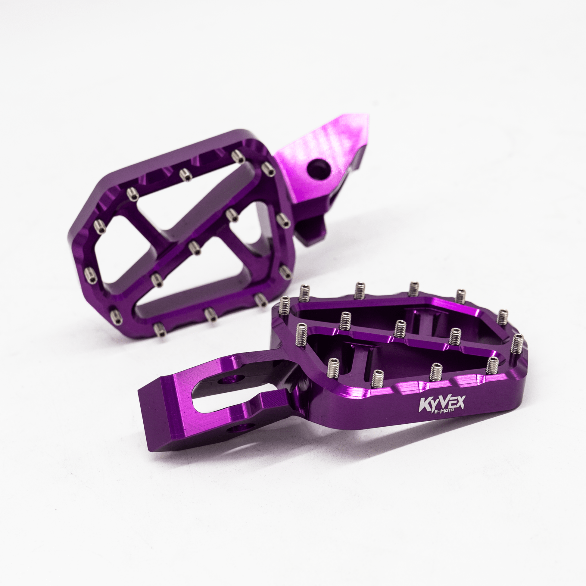 KyVex Billet Wide Foot Pegs - Ultra Bee Compatible - MXwraps