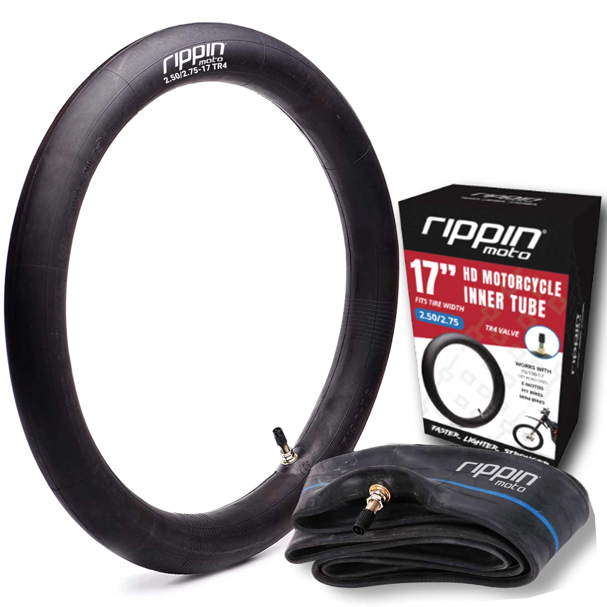 70/100 - 17 E - Moto 17" Inner Tube (2.50/2.75 - 17) for E - Ride PRO S - MXwraps