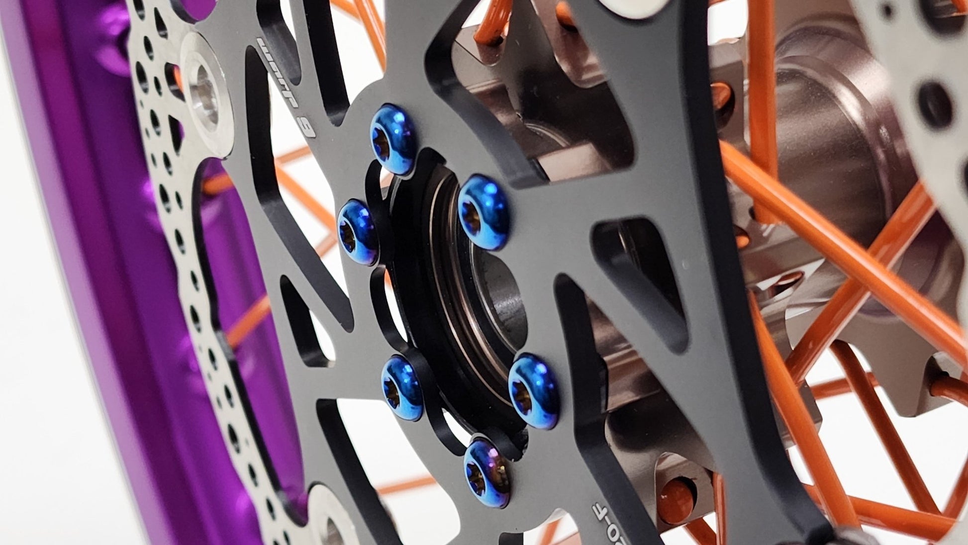 Warp 9 Titanium Brake Rotor Bolts - MXwraps