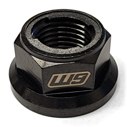 Warp 9 Titanium Rear Axle Replacement Nut - MXwraps