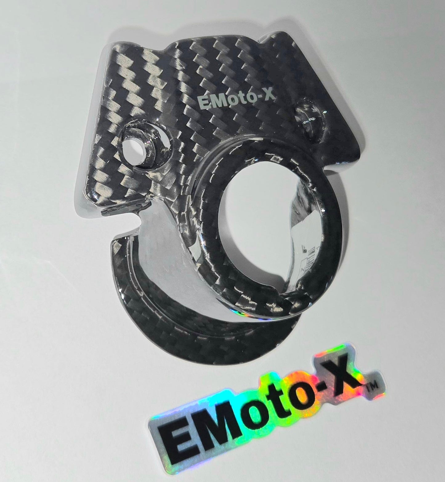 EMoto - X Carbon Fiber Ignition Switch Cover For Talaria Sting - MXwraps