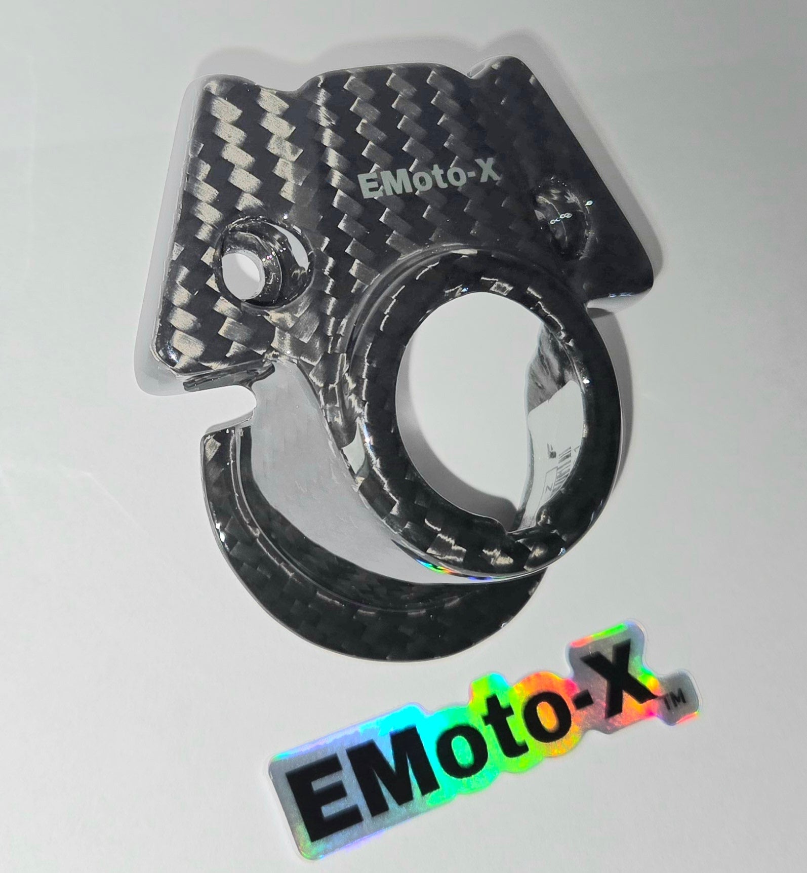 EMoto - X Carbon Fiber Ignition Switch Cover For Talaria Sting - MXwraps