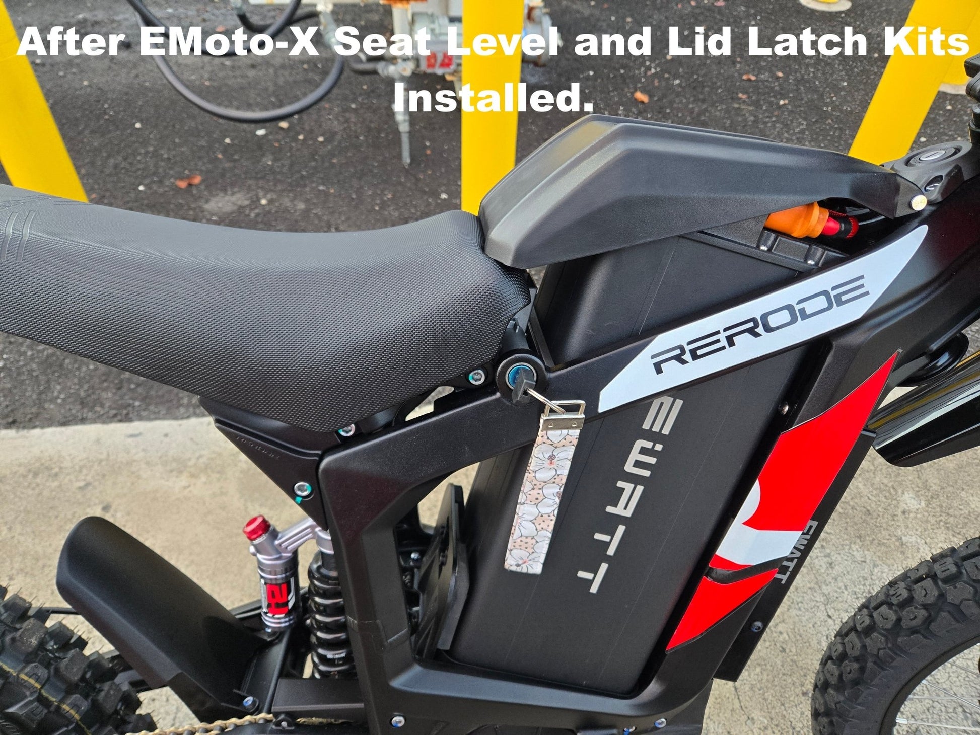 Emoto - X Rerode R1 Battery Lid Latch Kit - MXwraps