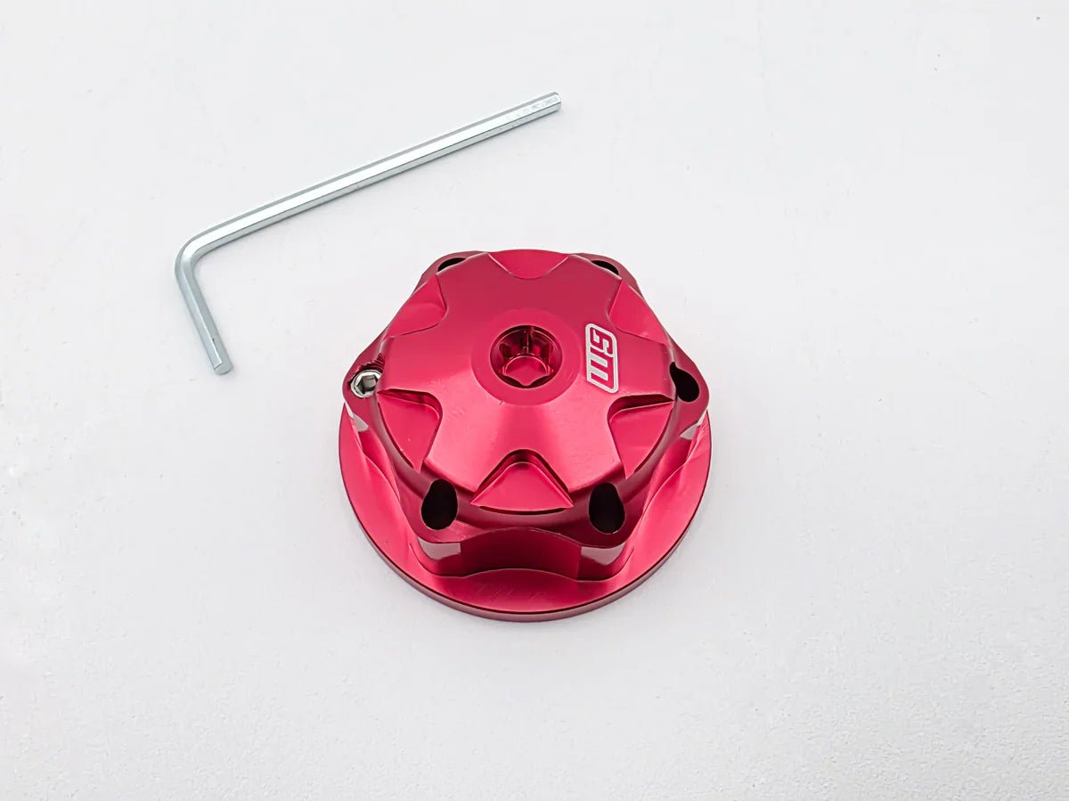 warp 9 Altis Sigma Steering Cap Nut – Lightweight Aluminum Upgrade - MXwraps