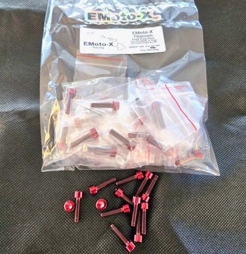 EMoto - X Titanium Replacement Peg pins - MXwraps
