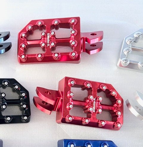 EMoto - X Upgraded Foot Pegs for Surron / E - Ride Pro / 79Bike - MXwraps