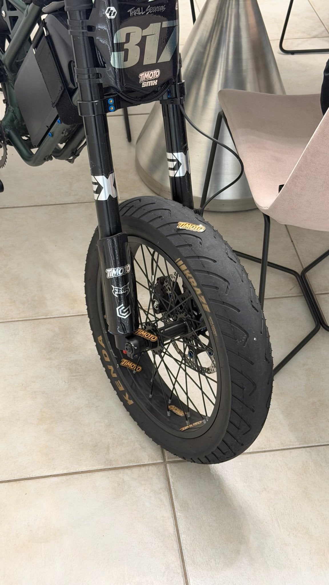 Kenda Kraze 20x4.25 Supermoto Fat Tire for Electric Bikes (single) - MXwraps