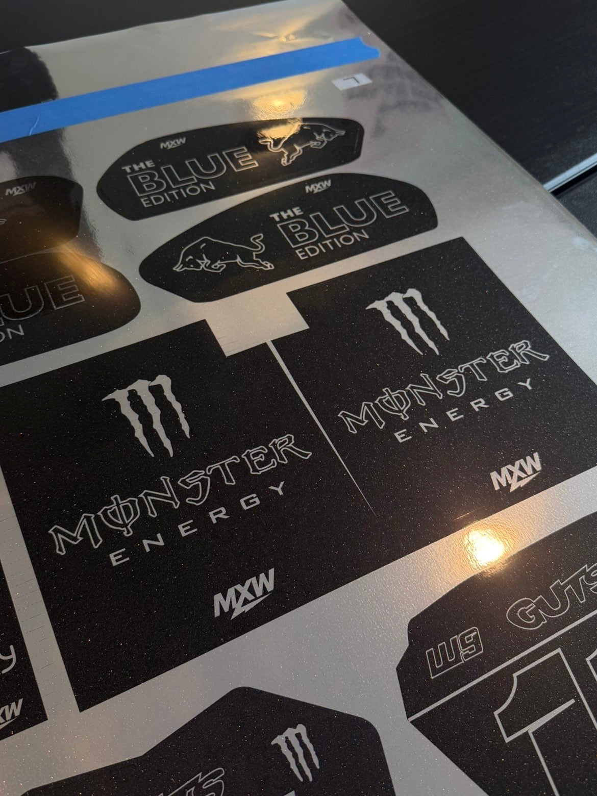 Tuttio Battery Decals - MXwraps