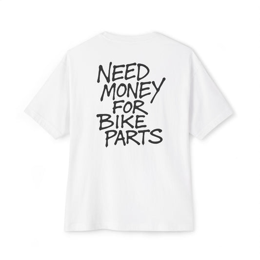White Need Money Tee
