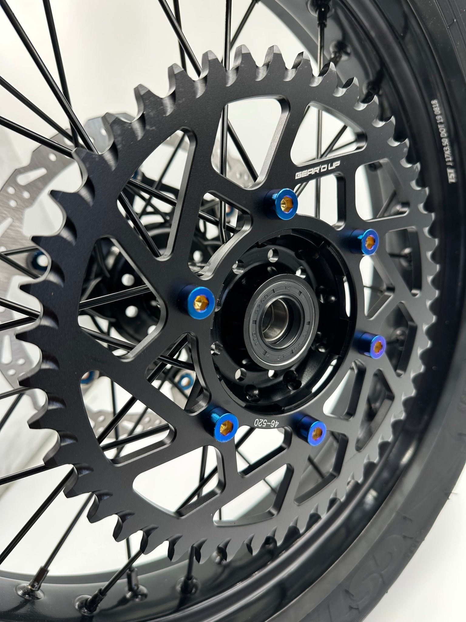 Surron Ultra Bee Titanium Sprocket Bolts - MXwraps