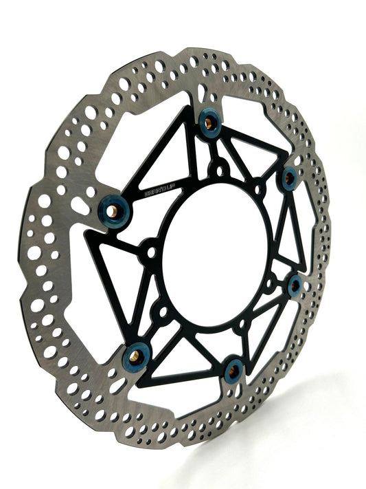 Surron Ultra Bee 270mm Front Floating Rotor - Gear’d Up - MXwraps