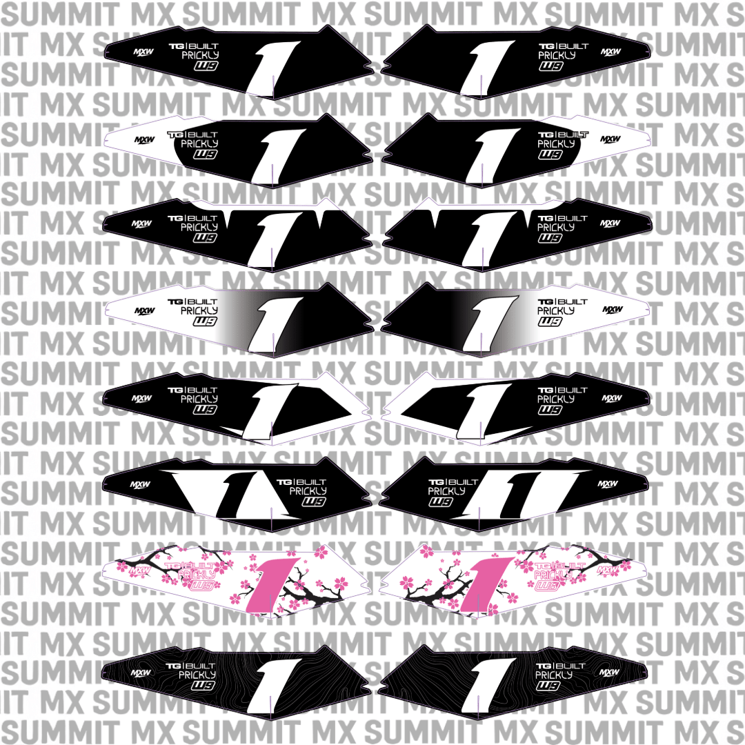 Surron LBX/Eride Pro Side Fender Decals - MXwraps
