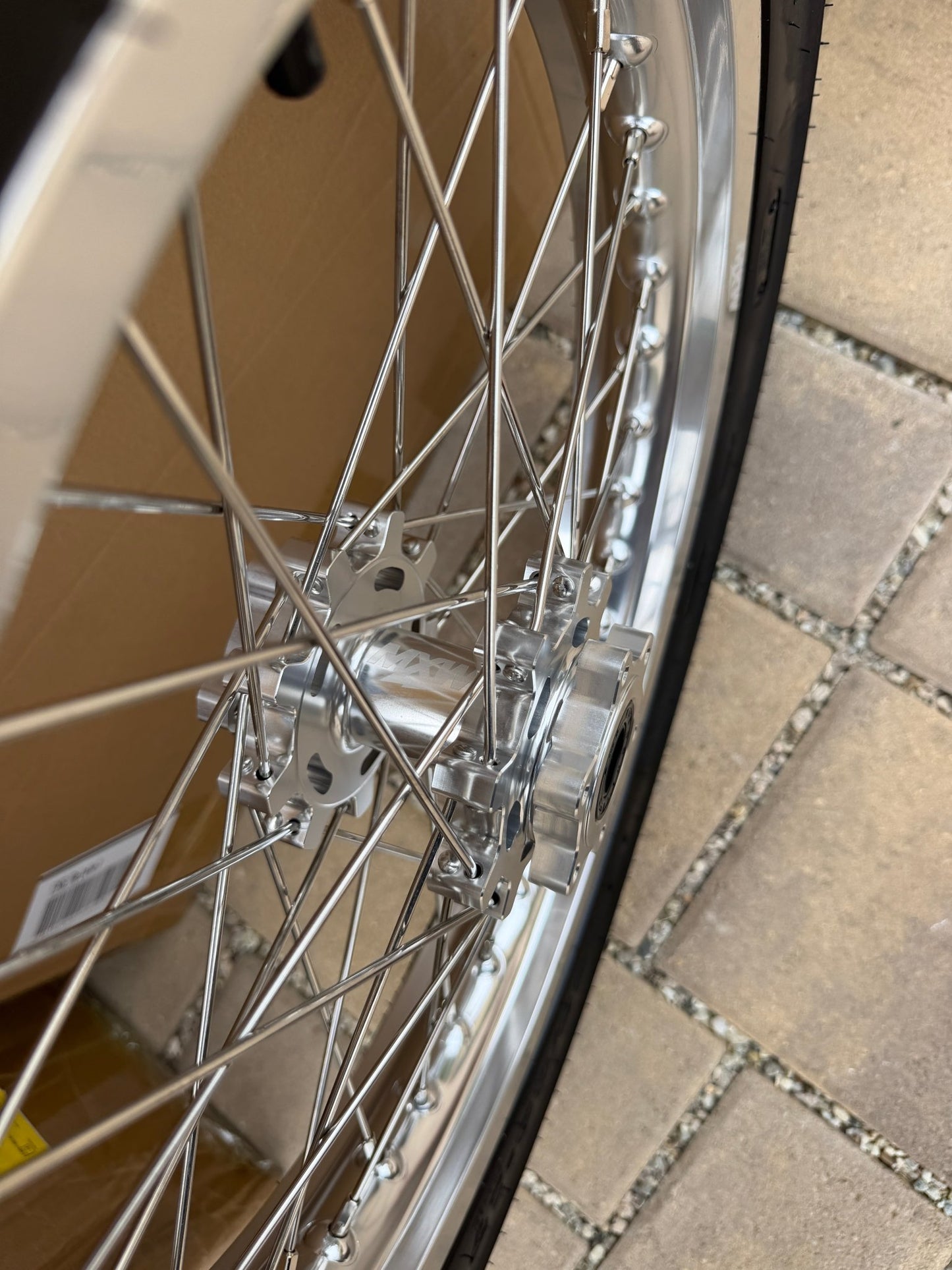 Chrome Talaria XXX/MX3/MX4 Supermoto Wheelset - MXwraps