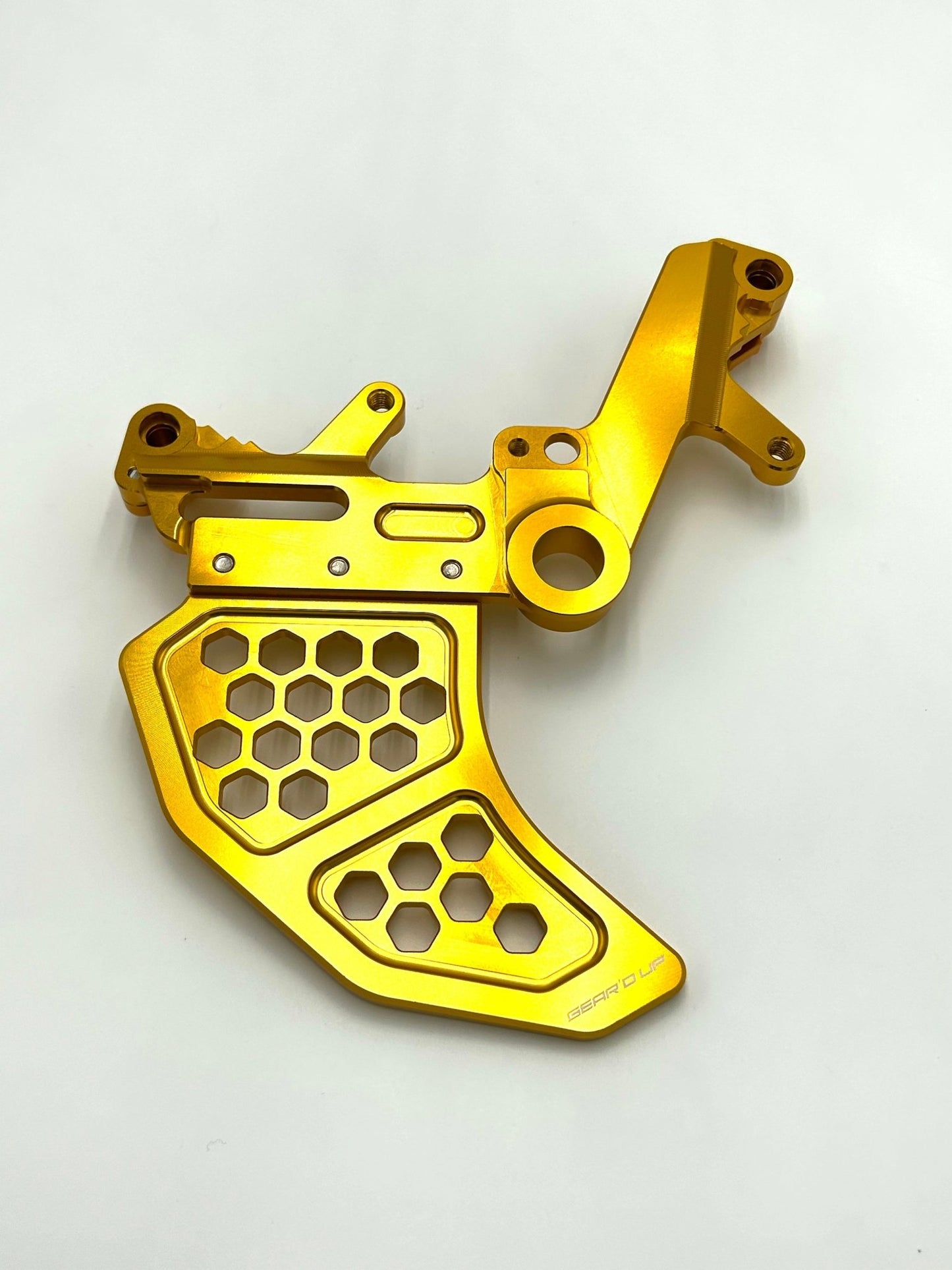 Ultra Bee Rear Dual Caliper Bracket and Rotor Guard - Gear’d Up - MXwraps