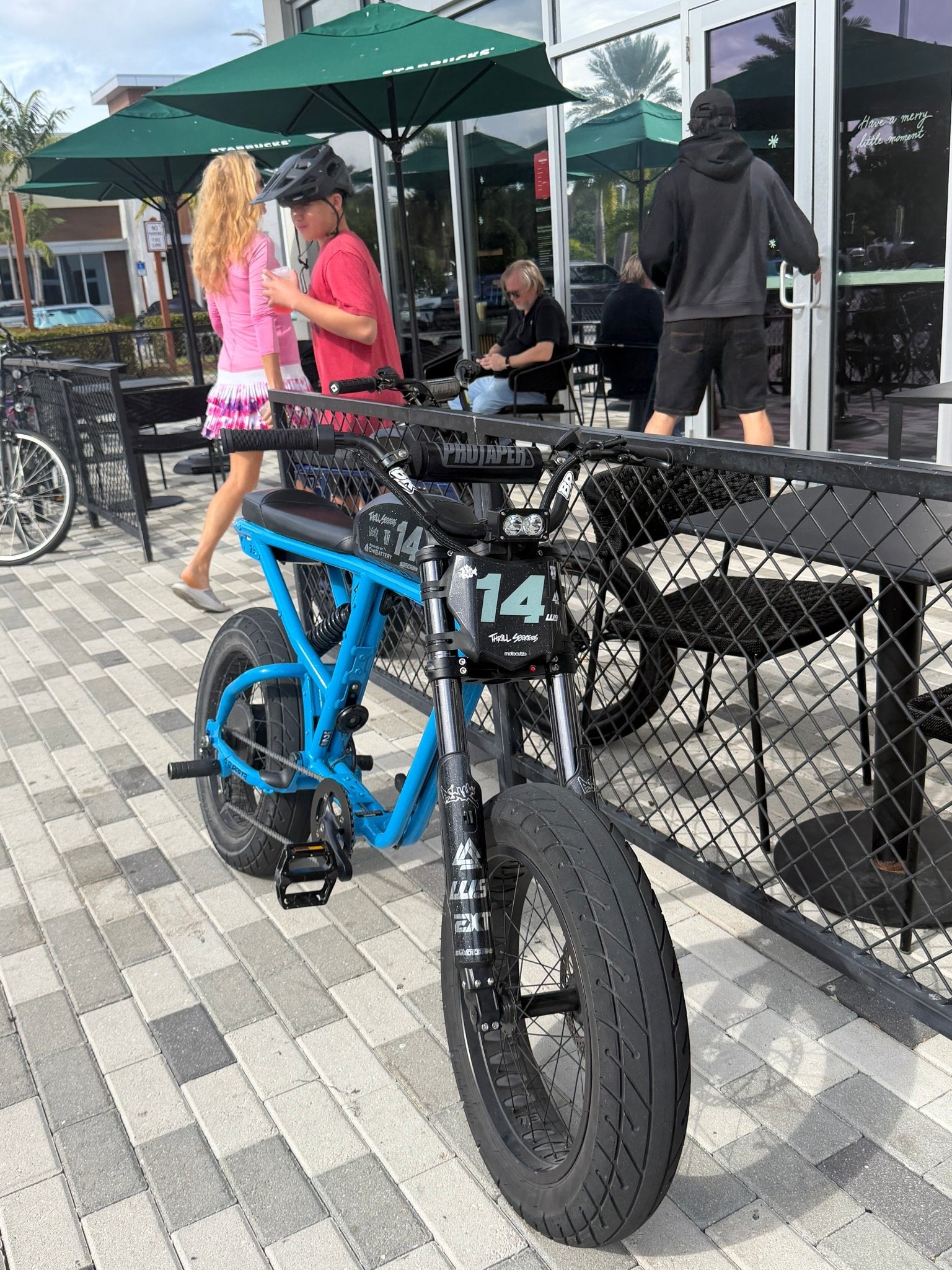 Super 73 front fork triple clamp - MXwraps