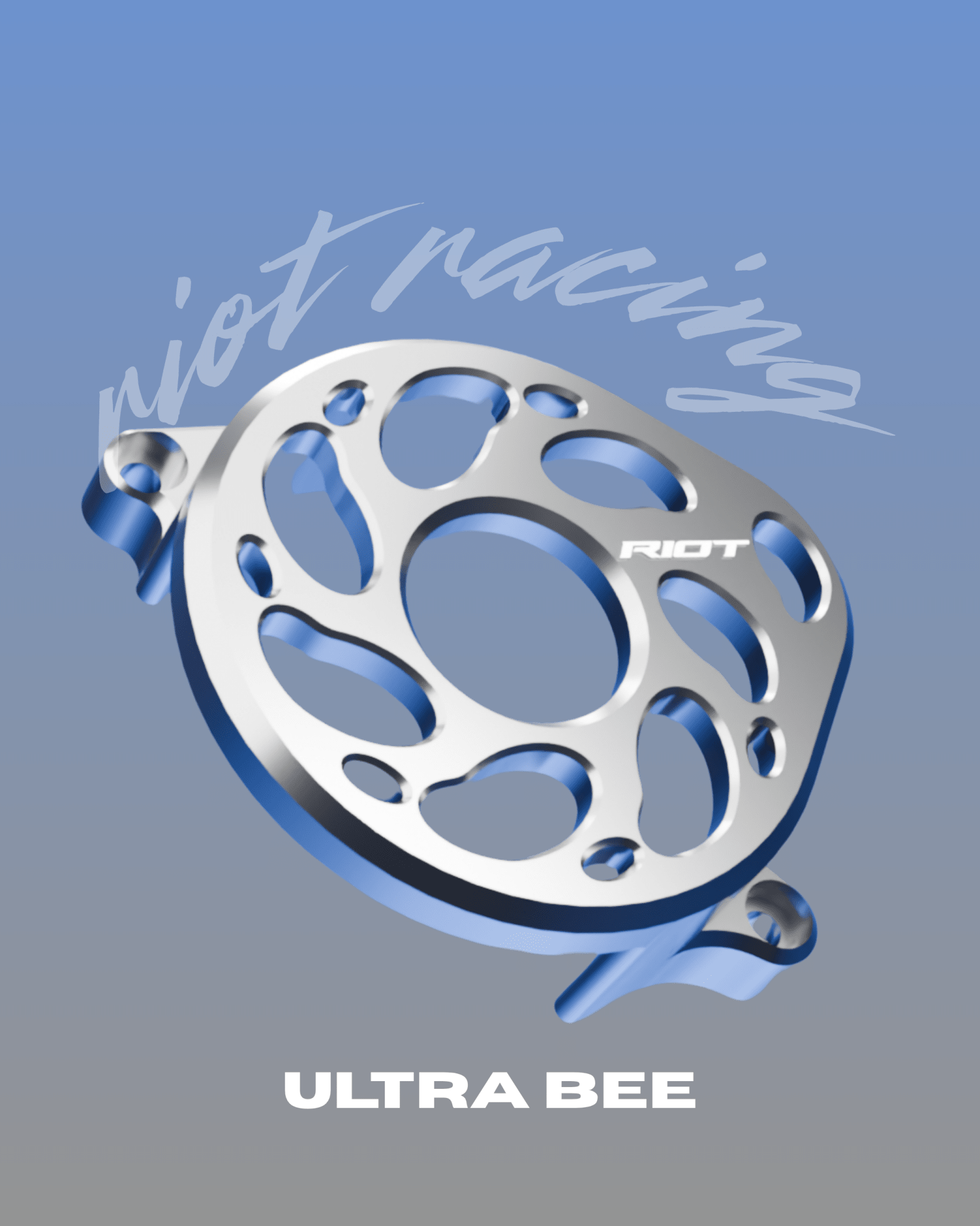 (PREORDER) NEW Ultra bee Motor Cover (Metal) - MXwraps