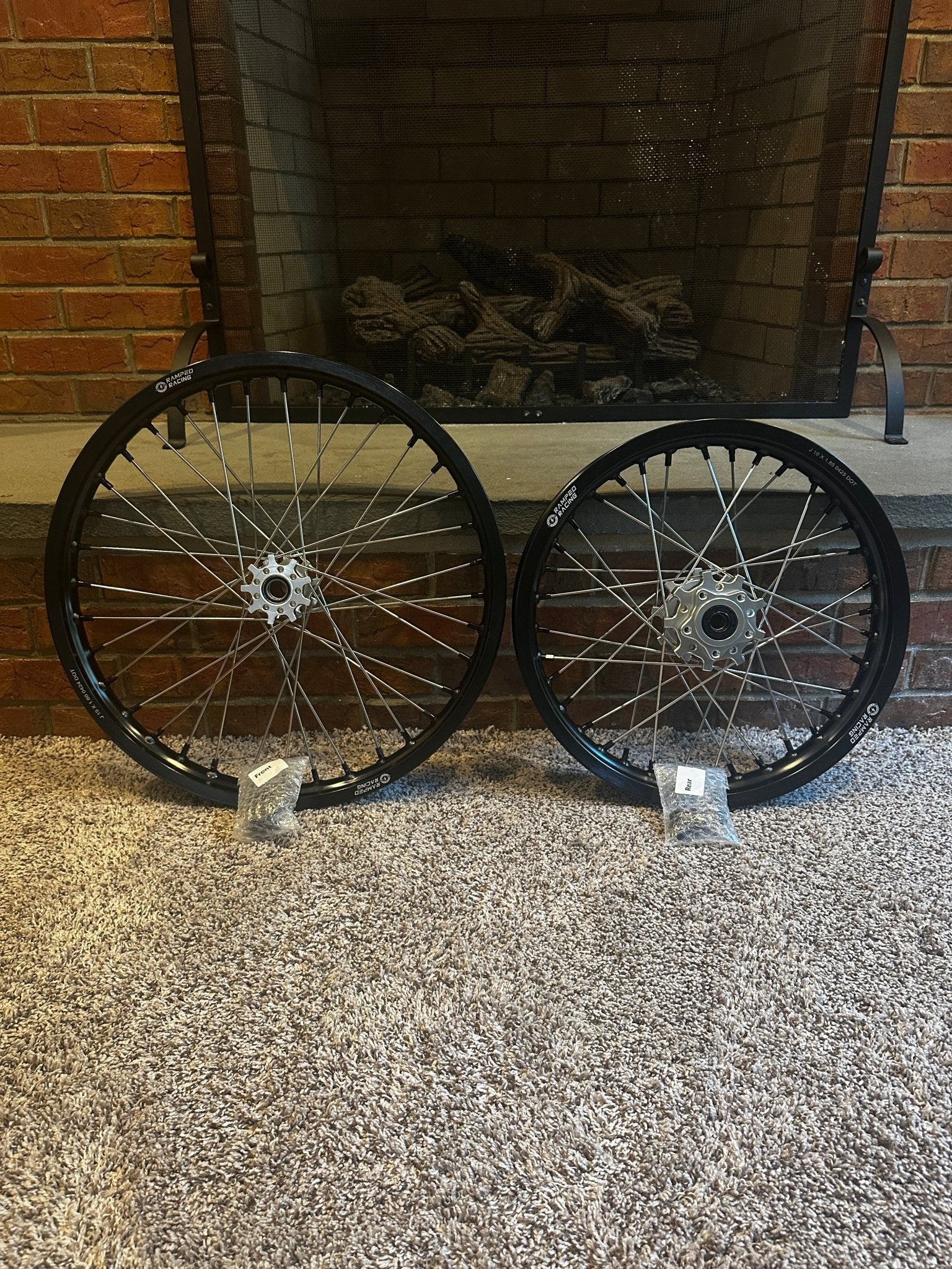 16/19 Wheel Set for Surron Light bee, Segway x160/x260, Eride pro s/ss 2.0, Ventus One, 79 Bike Falcon (No Tires) - MXwraps