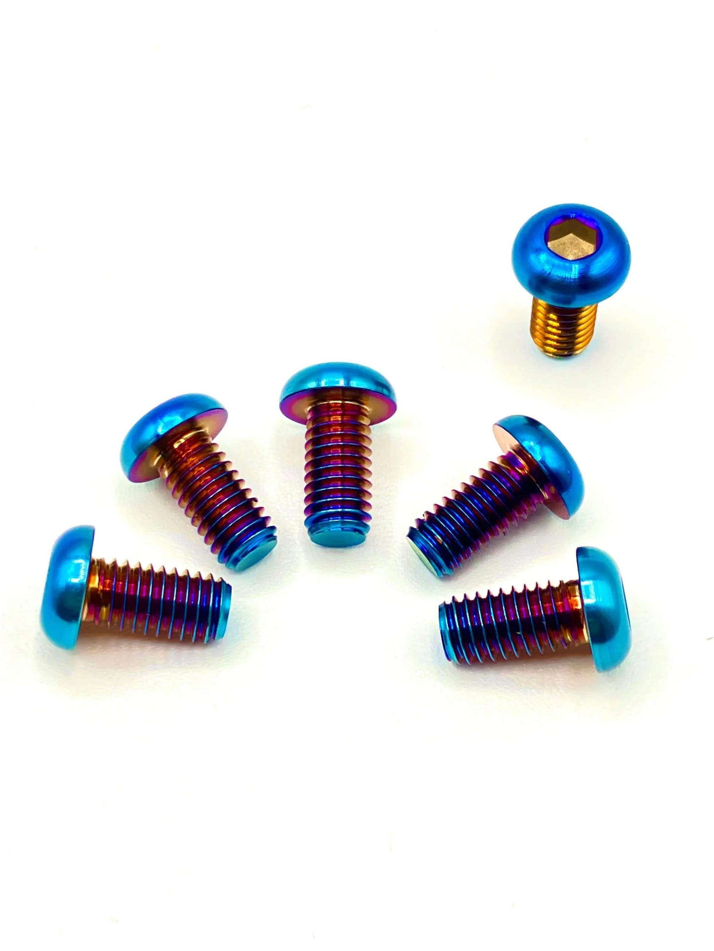 Titanium E-Moto Rear Rotor Bolts - Surron | Talaria | E-Ride Pro | Altis | Rawr | 79 Bike | Ventus - MXwraps