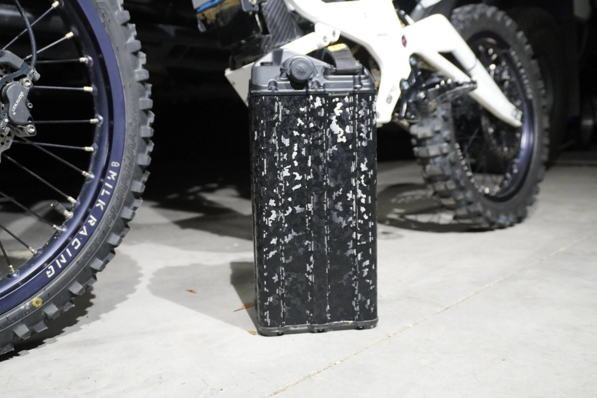 E - Bike ShadowSlate Black Camouflage Wrap - MXwraps