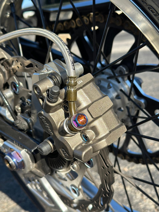 Surron Ultra Bee Titanium Banjo Bolts - MXwraps