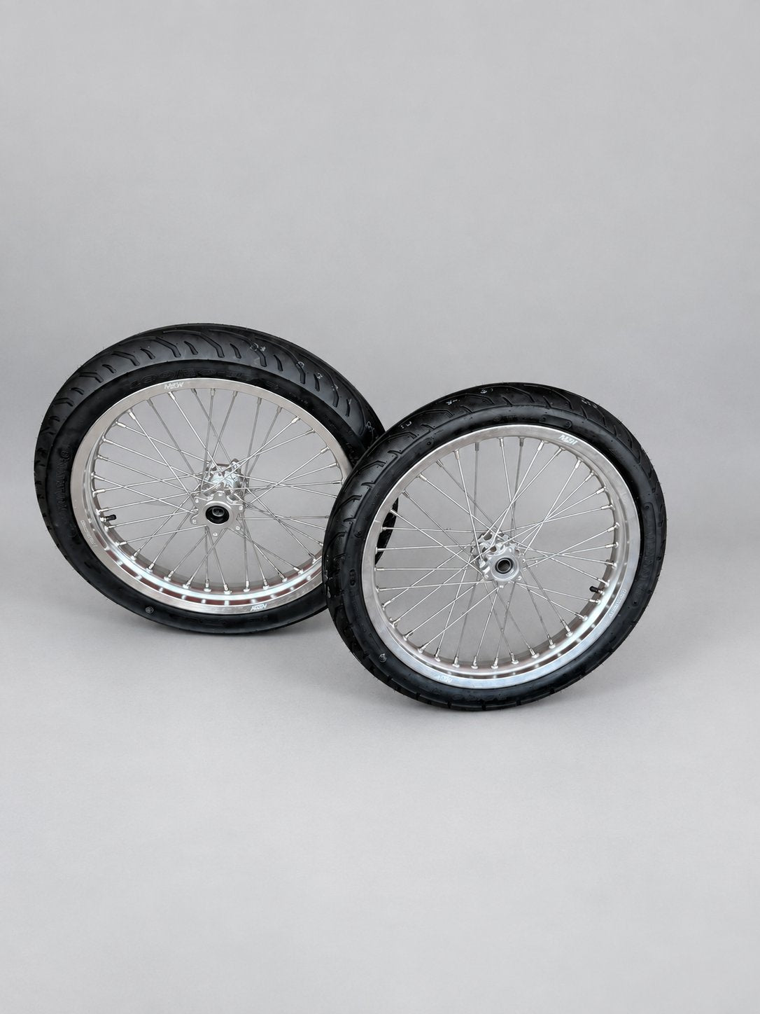 Chrome E Ride Pro 3.0/SR supermoto wheelset with mounted tires