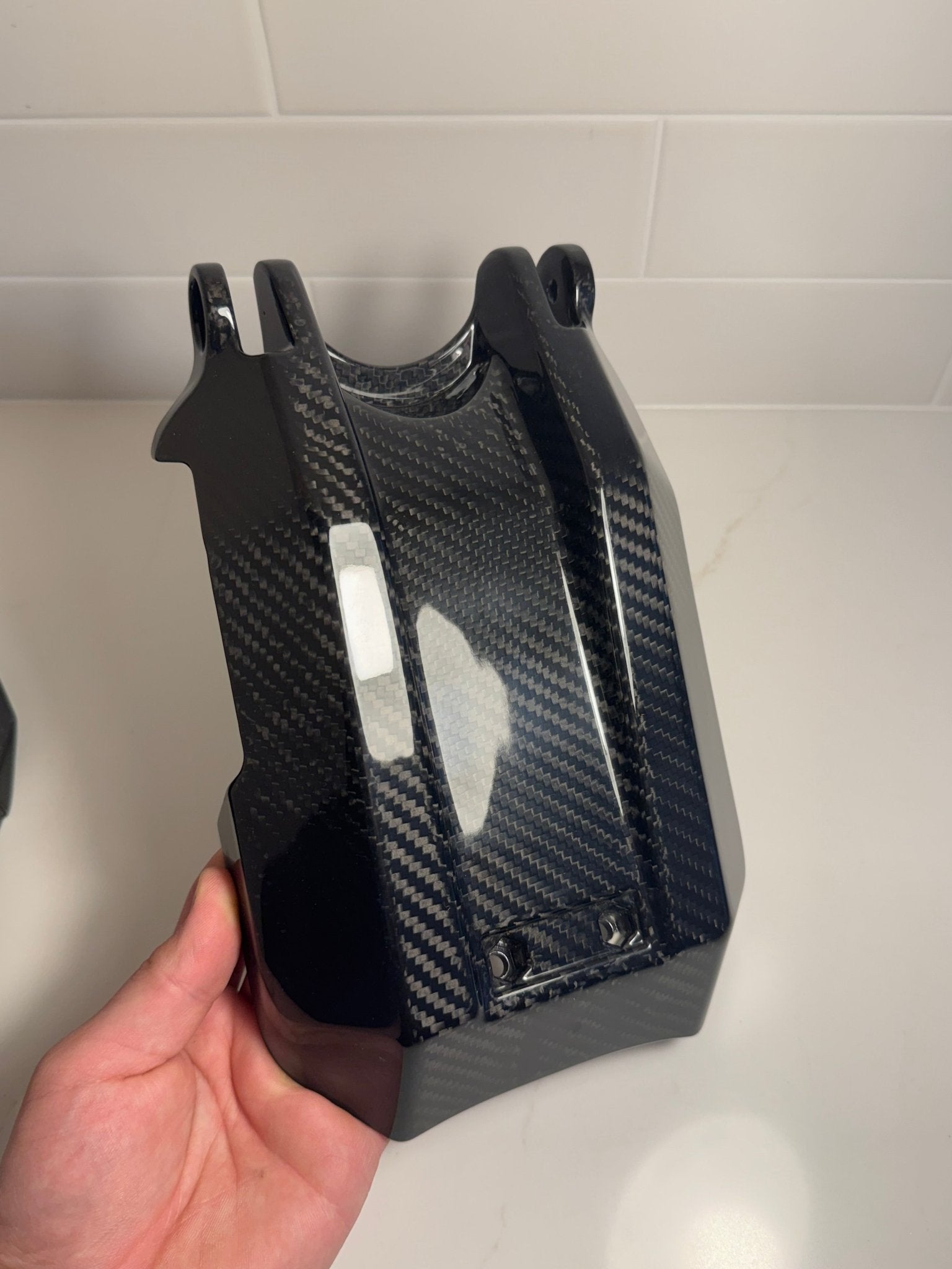 E Ride Pro REAL carbon fiber battery lid - MXwraps