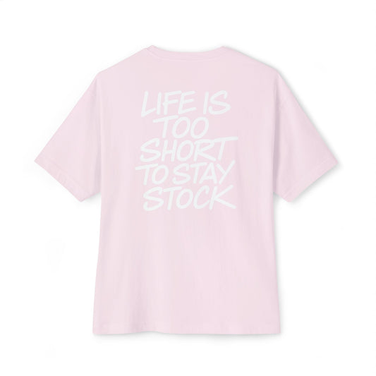 Pink Stay Stock Tee