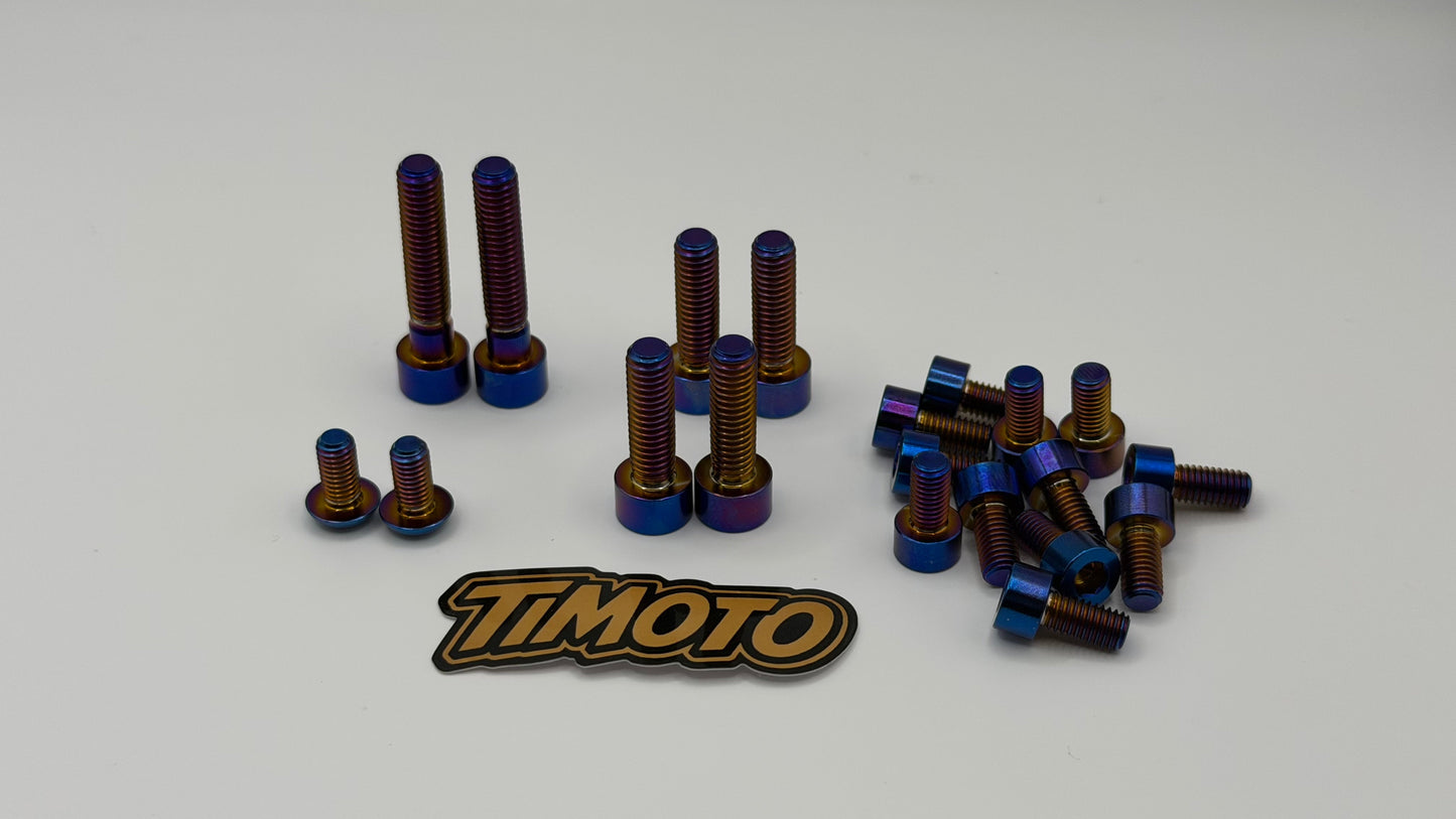 V2 Ridstar Q20 Titanium bolt kit