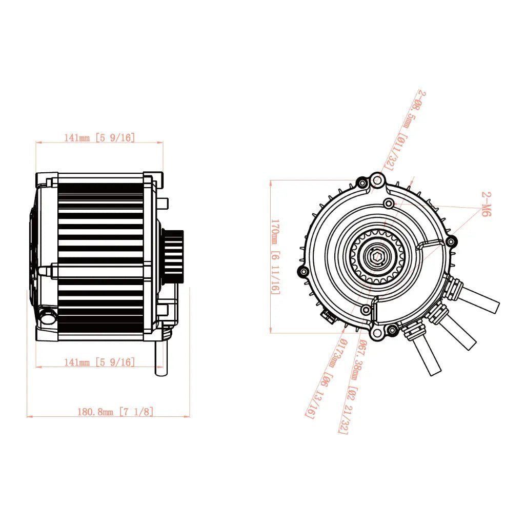 Ventus Ryuga 81kW Motor - MXwraps