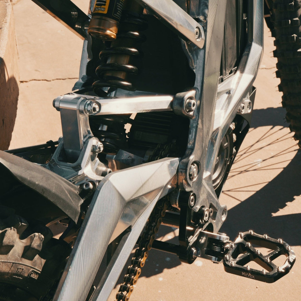 KyVex Billet Rear Suspension Triangle Compatible w/ Light Bee X - MXwraps
