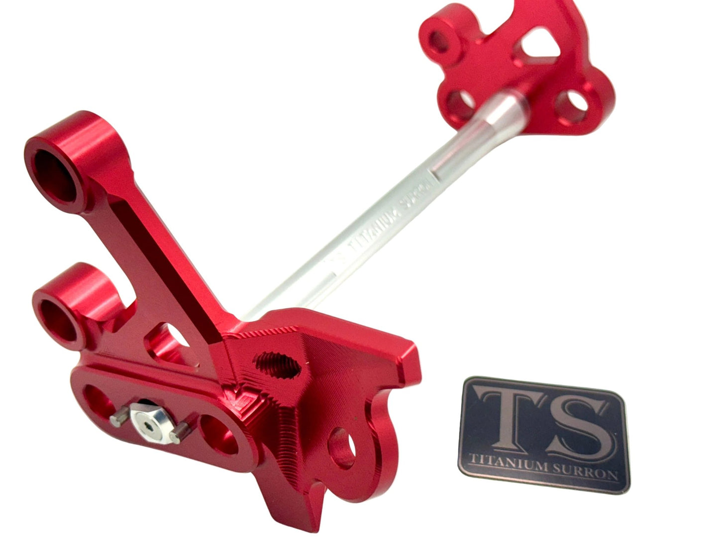Custom CNC Aluminum Footpeg Bracket Assembly E-Ride Pro - MXwraps