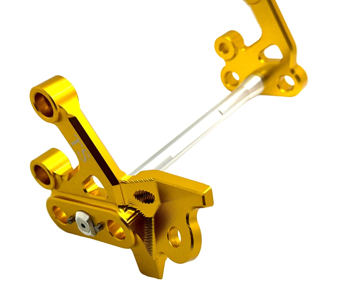 Custom CNC Aluminum Footpeg Bracket Assembly Surron - MXwraps