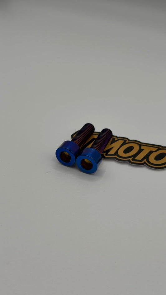 Titanium Bar Pad Bolts - MXwraps