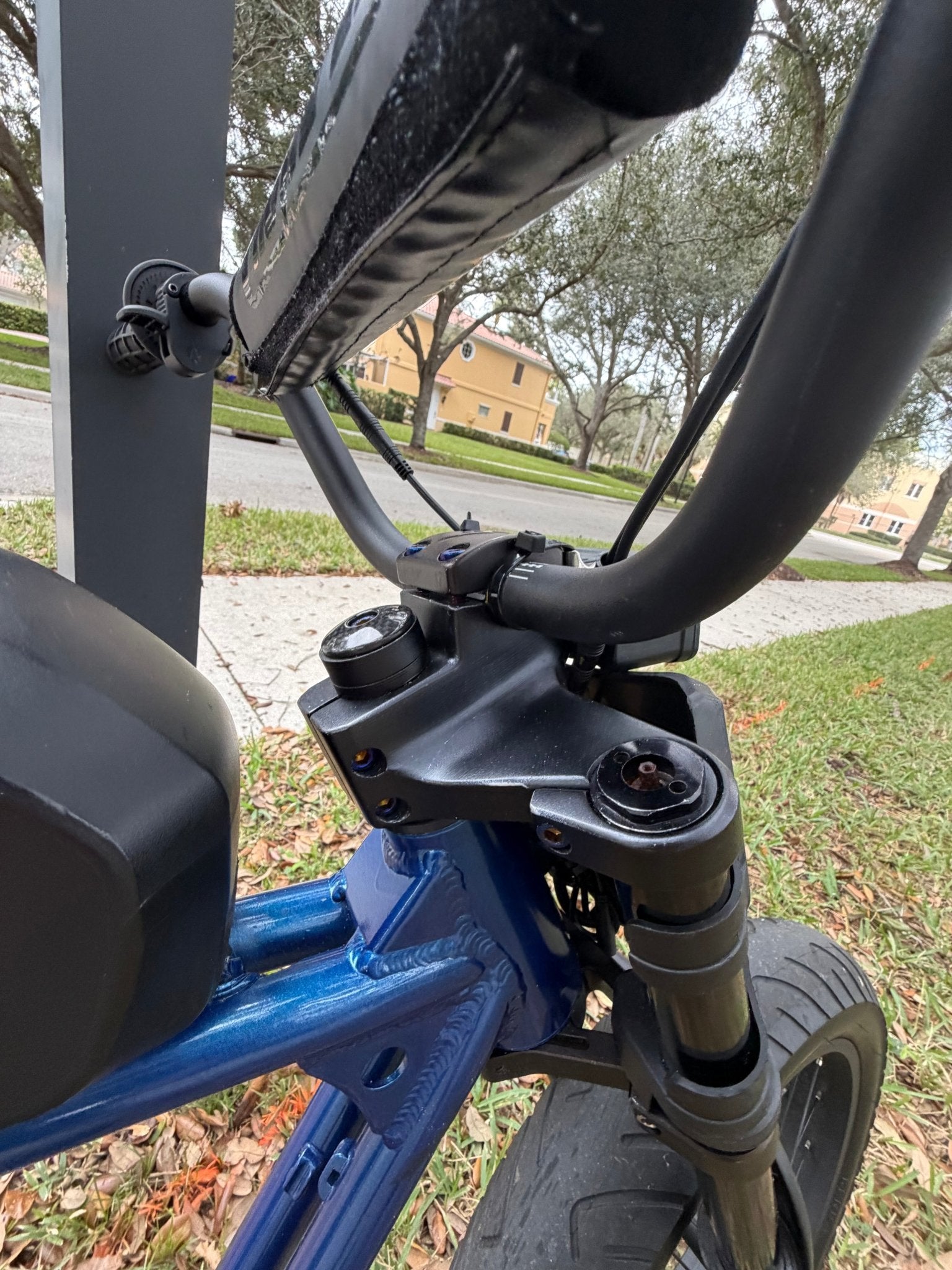 E - bike front fork titanium - MXwraps