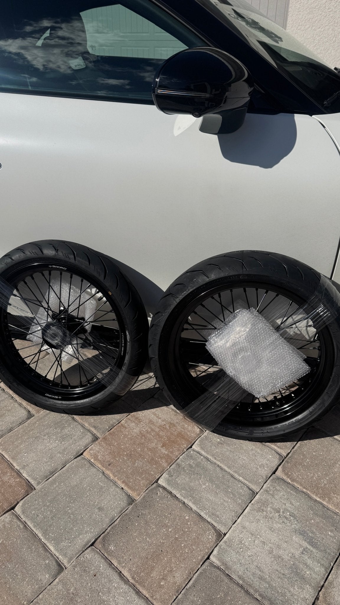 Surron Ultra Bee Supermoto Wheelset - MXwraps