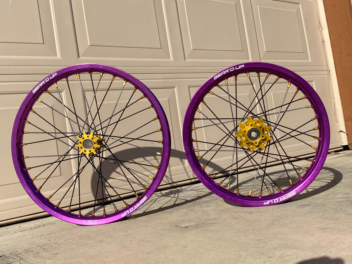 Gear'd Up Custom E-Moto Wheels-Surron/ Talaria/ E-Ride Pro
